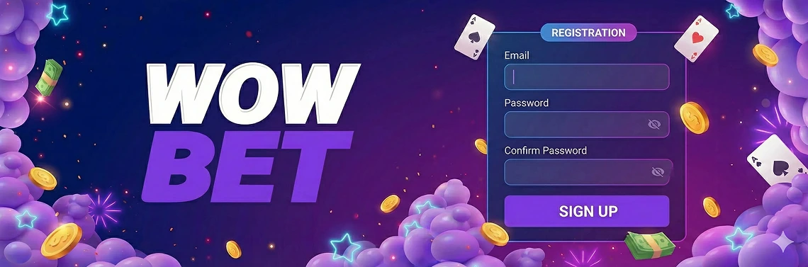 Процесс регистрации в Wowbet — Кыргызстан