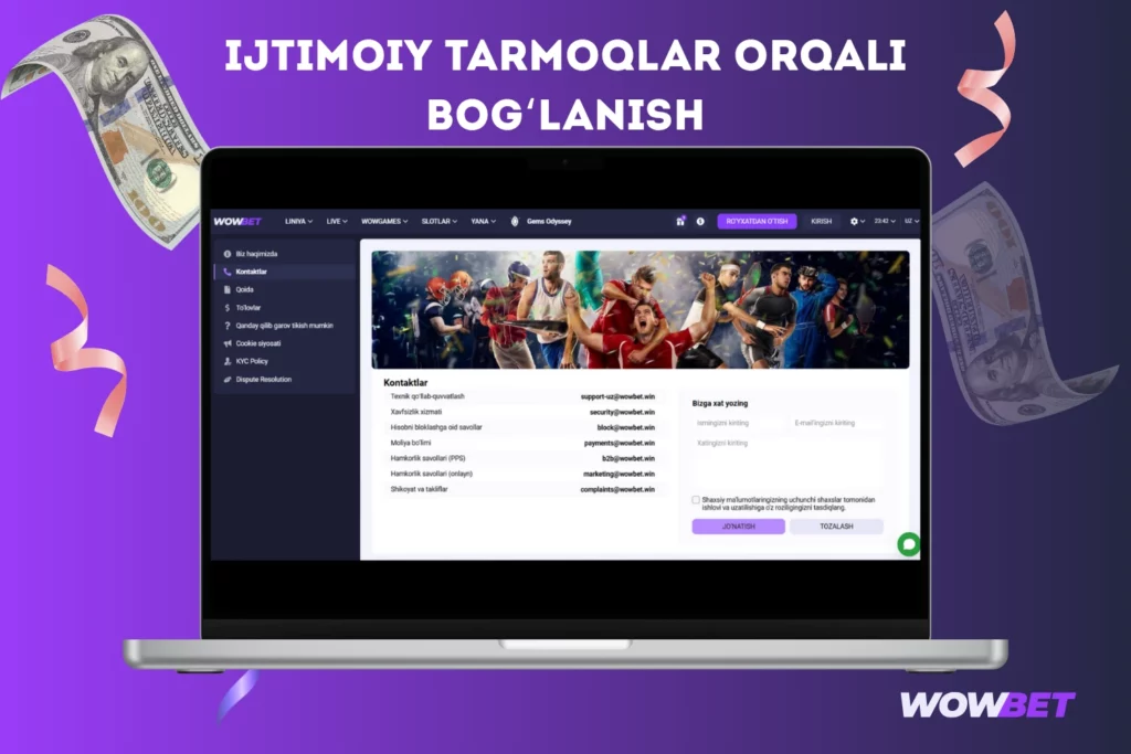Ijtimoiy tarmoqlar orqali bog‘lanish
